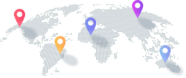 IG IPTV Global Server Network Map